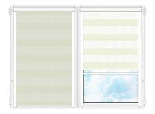 Рулонные кассетные шторы День Ночь Сицилия 26 цена. Купить в «Мастерская Жалюзи»